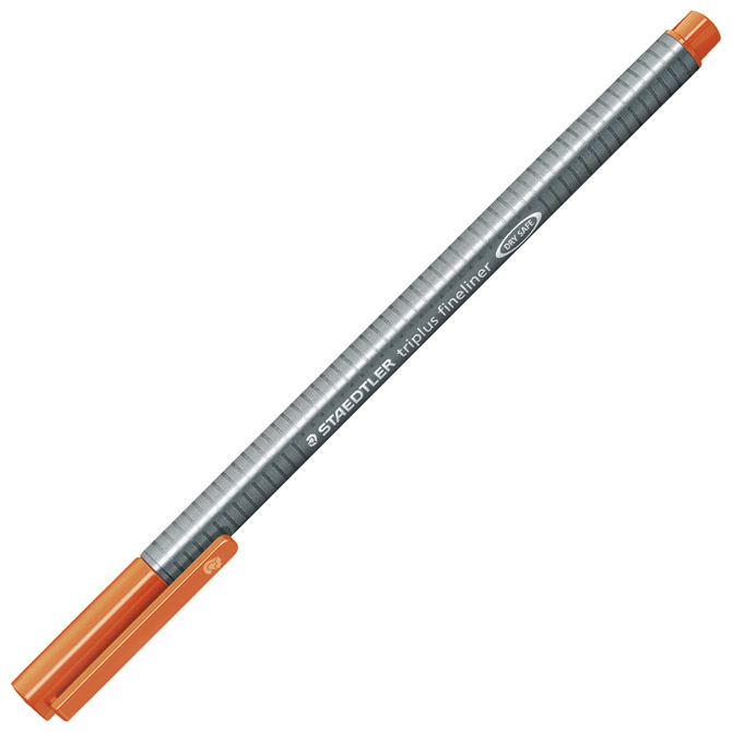 Flomaster fineliner 0,3mm Triplus Staedtler 334-4 narančasti Cijena