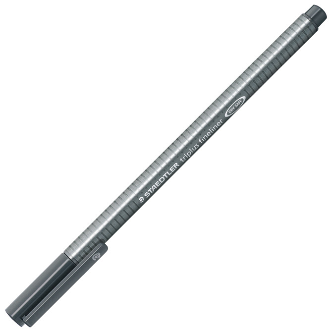 Flomaster fineliner 0,3mm Triplus Staedtler 334-8 sivi Cijena