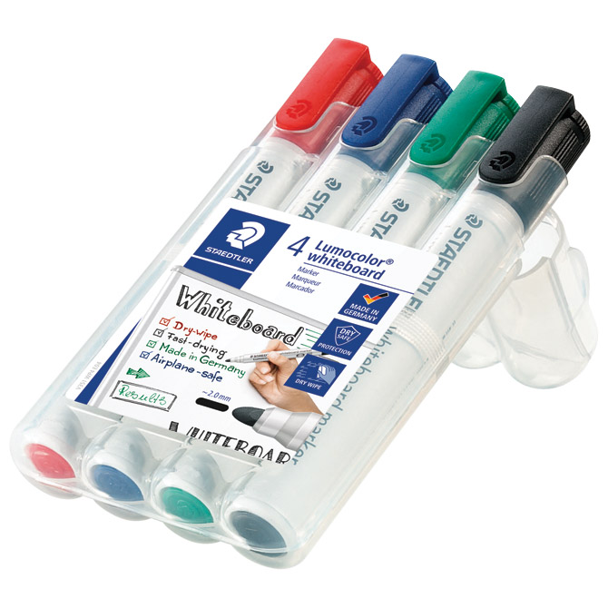 Marker za bijelu ploču 2mm pk4 reciklirani Lumocolor Staedtler 351 WP4 Cijena