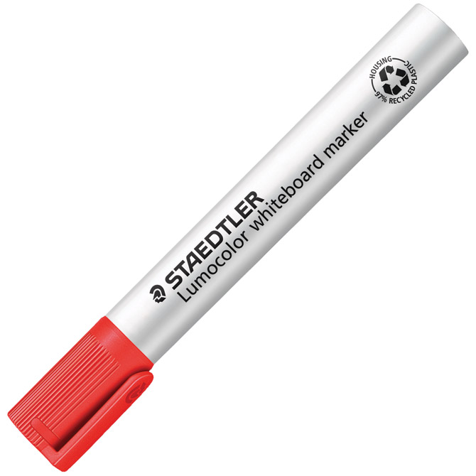 Marker za bijelu ploču 2mm reciklirani Lumocolor Staedtler 351-2 crveni Cijena