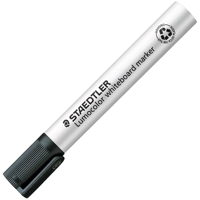 Marker za bijelu ploču 2mm reciklirani Lumocolor Staedtler 351-9 crni Cijena