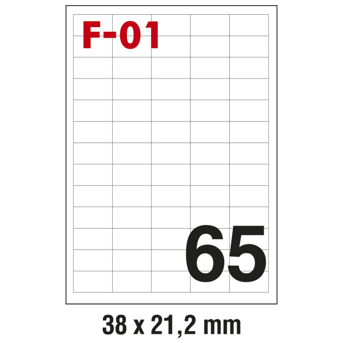Etikete ILK  38x21,2mm pk100L Fornax F-01 Cijena