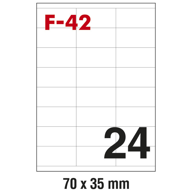 Etikete ILK  70x35mm pk100L Fornax F-42 Cijena