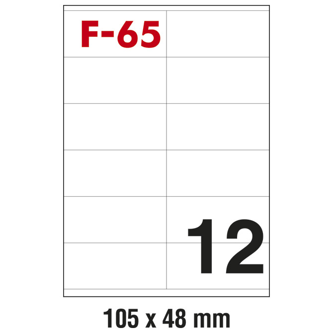 Etikete ILK 105x48mm pk100L Fornax F-65 Cijena