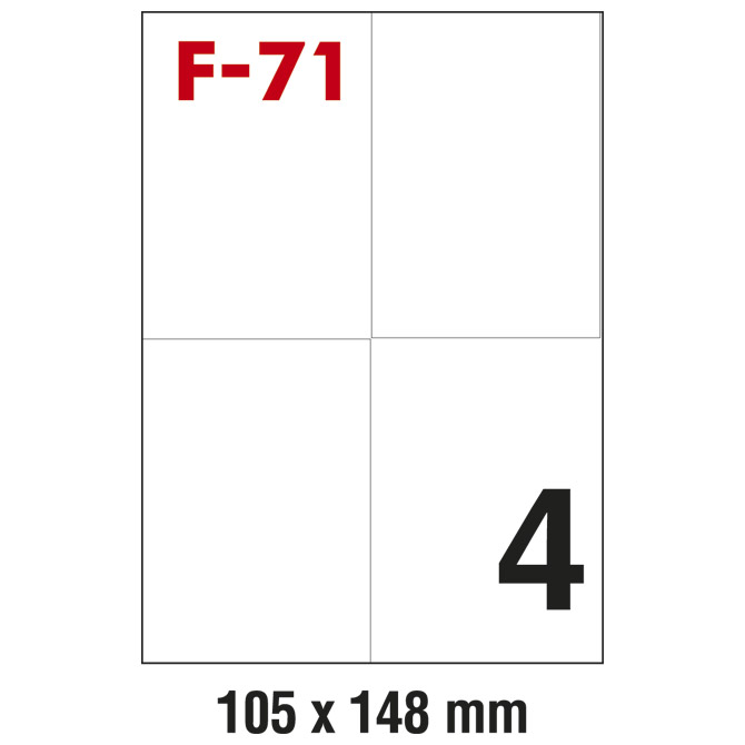 Etikete ILK 105x148mm pk100L Fornax F-71 Cijena