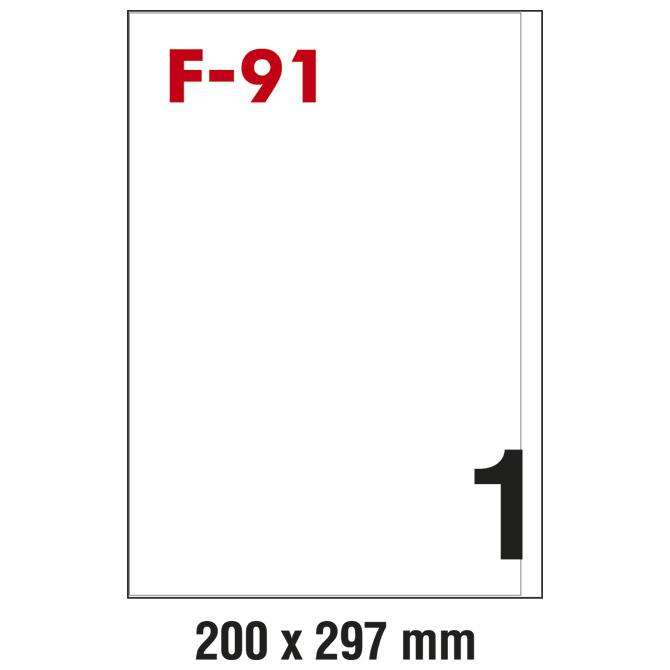 Etikete ILK 200x297mm pk100L Fornax F-91 Cijena