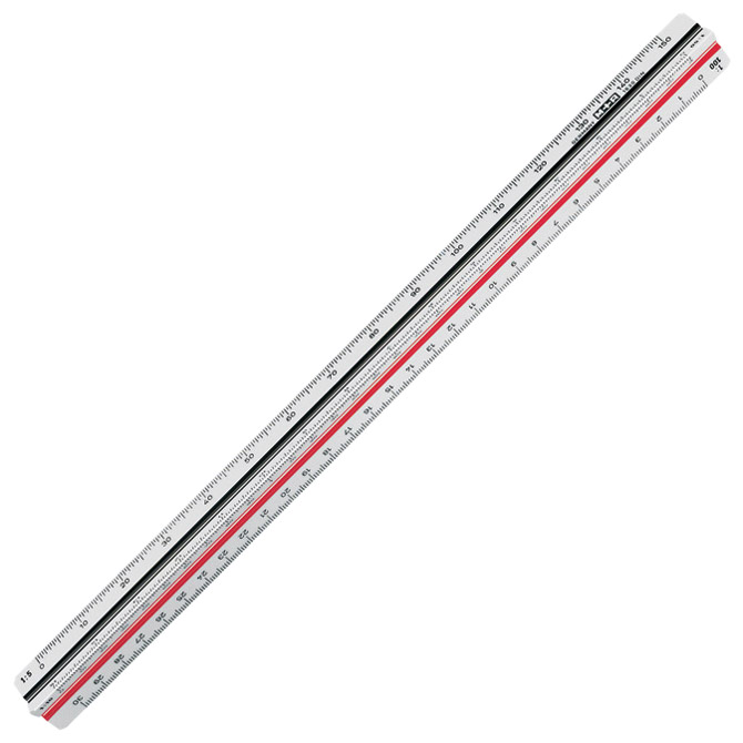 Mjerilo trobridno arhitektonsko Mobius 16310010 Cijena