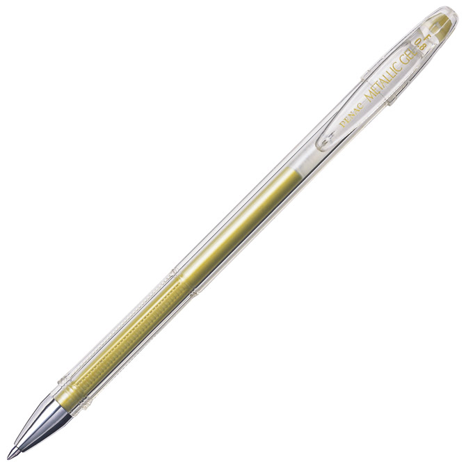 Olovka kemijska gel FX-3 Penac BA1603-15F metalik zlatna Cijena