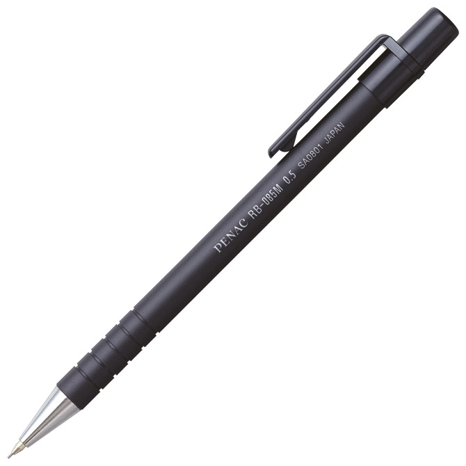 Olovka tehnička 0,5mm gumirana RB-085M Penac crna Cijena