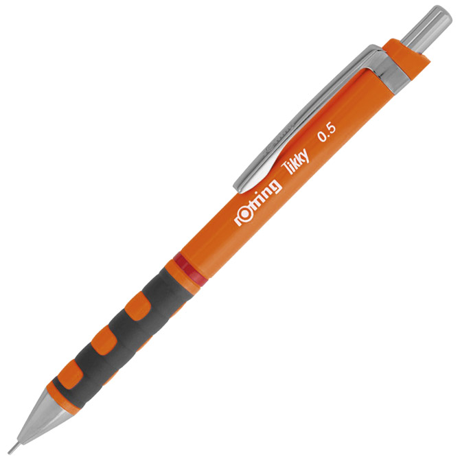 Olovka tehnička 0,5mm grip Tikky lll Rotring fluorescentno narančasta Cijena