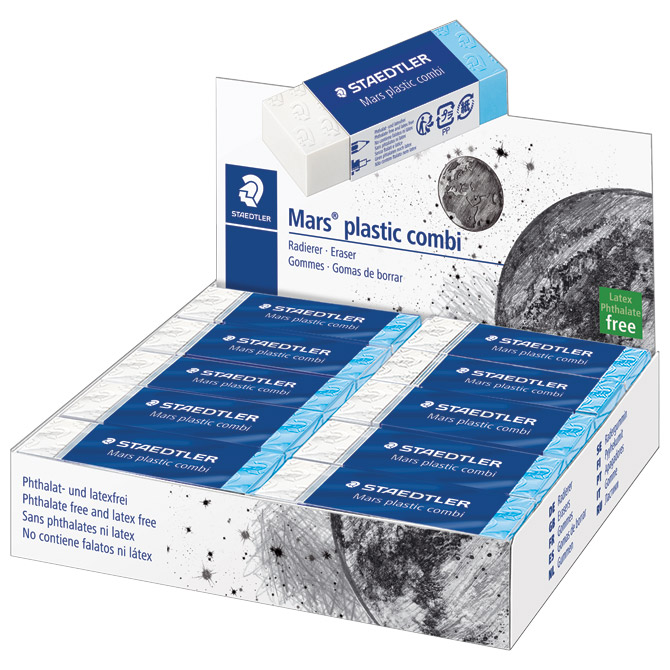 Gumica Mars plastic Staedtler 526 50 bijela-KOMAD Cijena