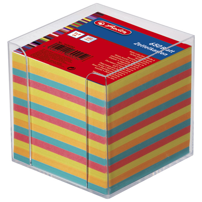 Blok kocka pvc  9x9x9cm s papirom u boji Herlitz 1600253 Cijena