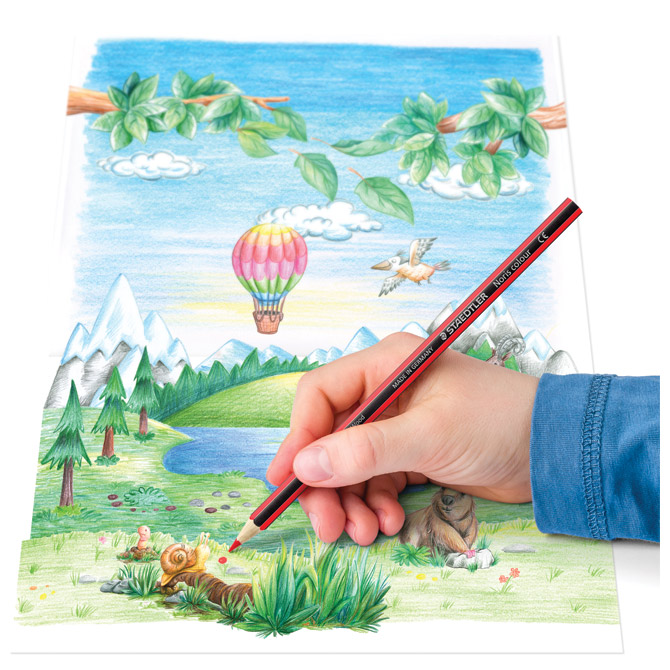 Boje drvene  24boje Noris colour Staedtler 185 C24 blister Cijena