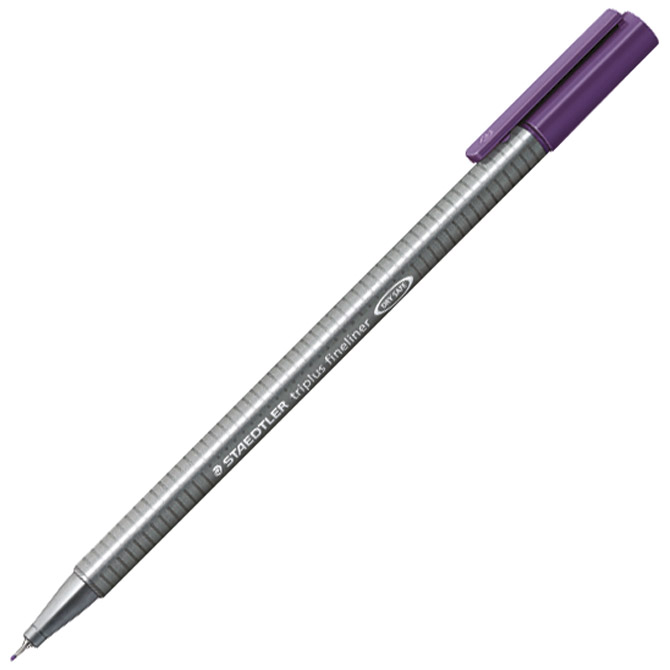 Flomaster fineliner 0,3mm Triplus Staedtler 334-69 tamnoljubičasti!! Cijena