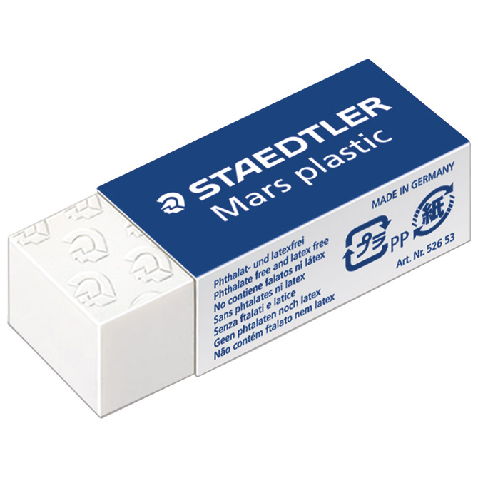 Gumica Mars plastic mini pk3 Staedtler 52653ABK3D - 2+1 GRATIS Cijena