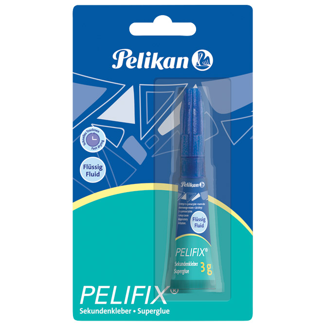 Ljepilo trenutačno  3g Pelifix Superglue Pelikan 340067 blister Cijena