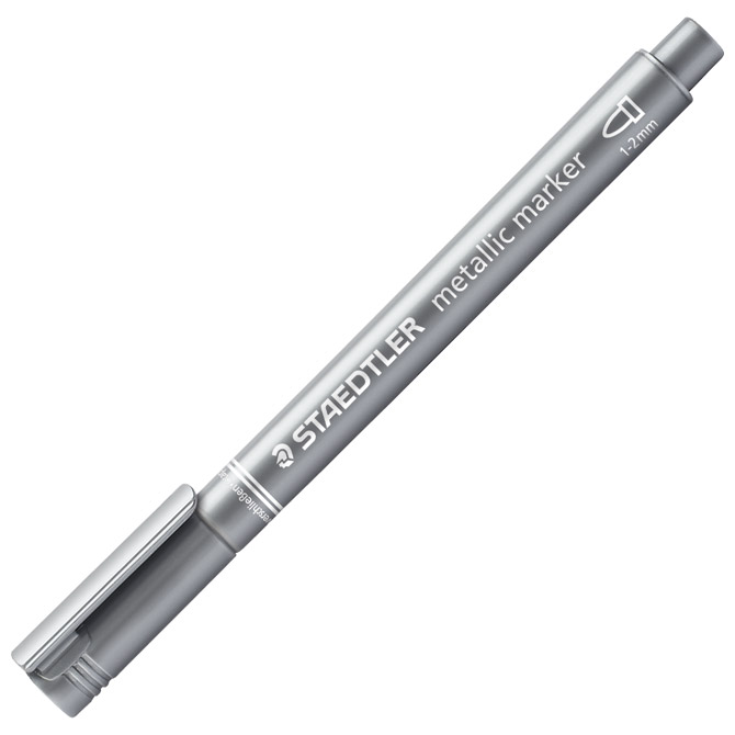 Marker nepermanentni 1-2mm Metallic pen Staedtler 8323-81 srebrni Cijena