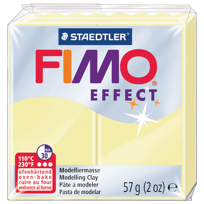 Masa za modeliranje   57g Fimo Effect Staedtler 8020-105 pastelna boja vanilije Cijena