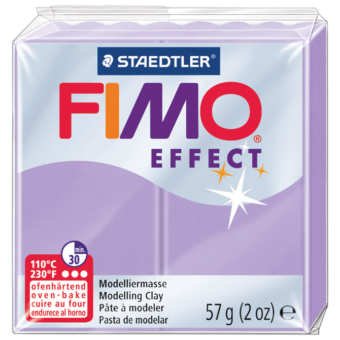 Masa za modeliranje   57g Fimo Effect Staedtler 8020-605 pastelno lila Cijena