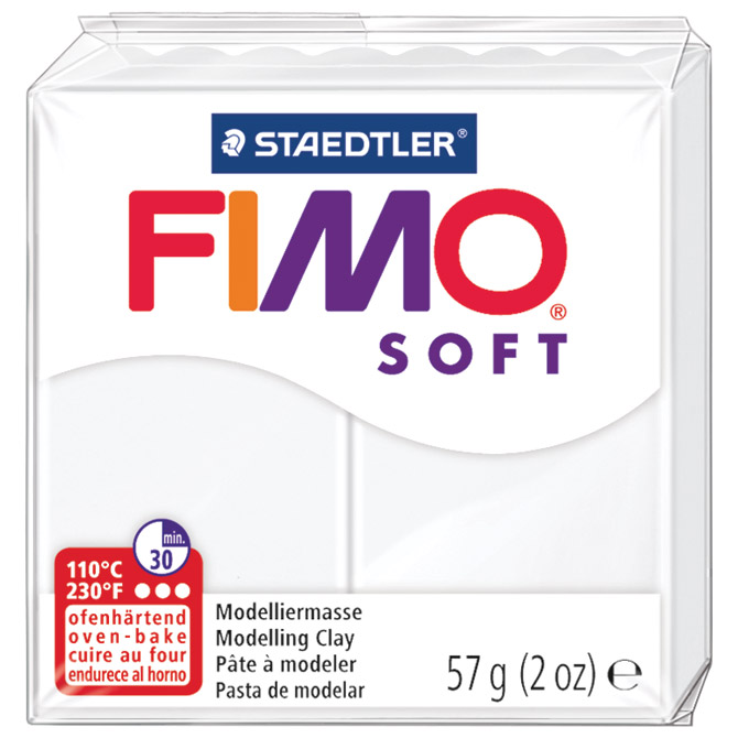 Masa za modeliranje   57g Fimo Soft Staedtler 8020-0 bijela Cijena