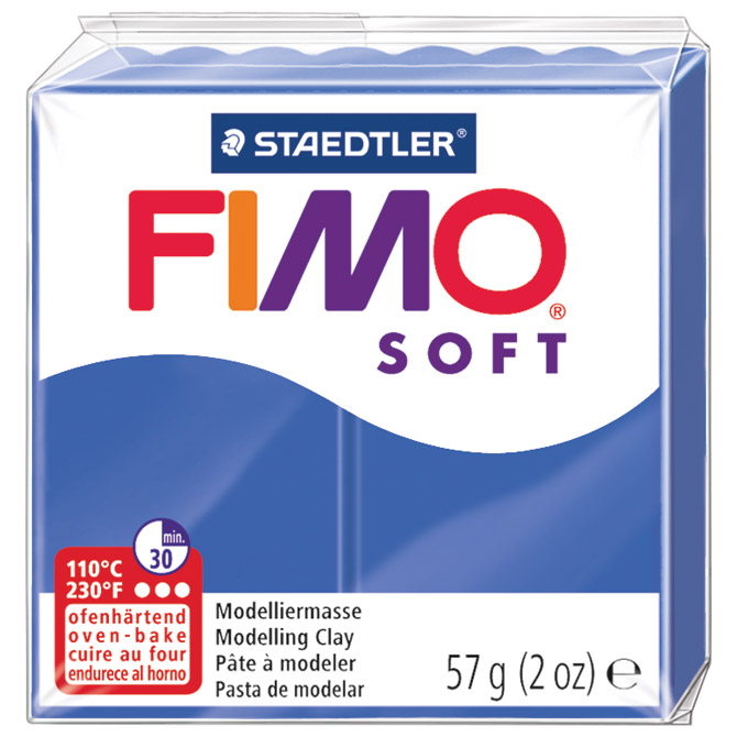Masa za modeliranje   57g Fimo Soft Staedtler 8020-33 briljantno plava Cijena