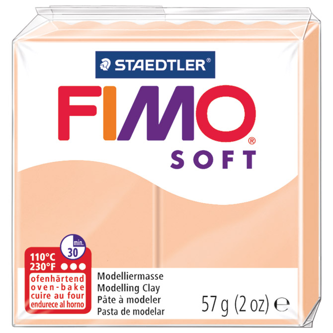 Masa za modeliranje   57g Fimo Soft Staedtler 8020-43 boja mesa Cijena