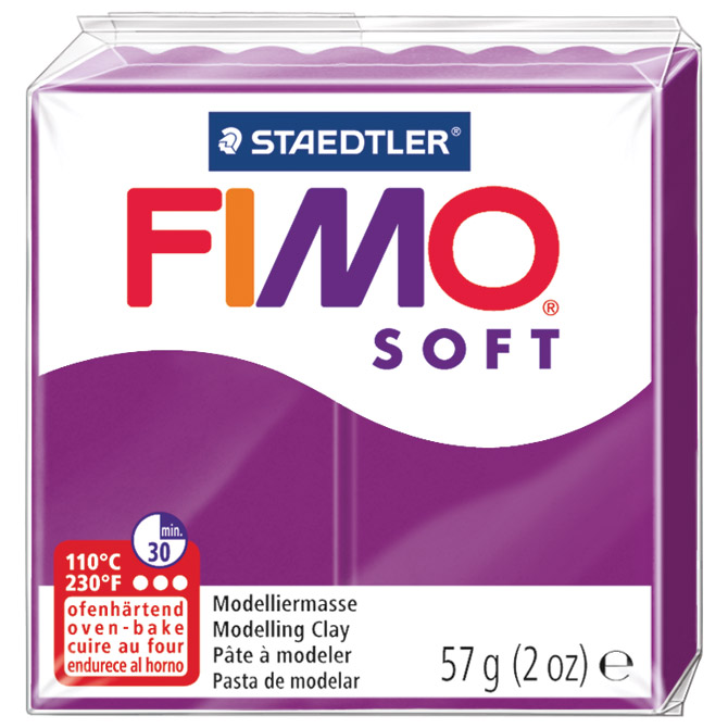 Masa za modeliranje   57g Fimo Soft Staedtler 8020-61 ljubičasta Cijena