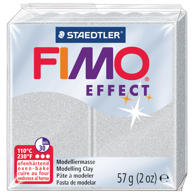 Masa za modeliranje   57g Fimo Effect Staedtler 8020-817 srebrna Cijena