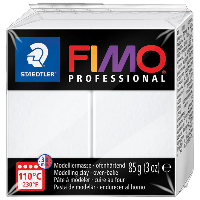 Masa za modeliranje   85g Fimo Professional Staedtler 8004-0 bijela Cijena