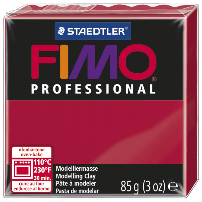 Masa za modeliranje   85g Fimo Professional Staedtler 8004-29 tamno crvena Cijena