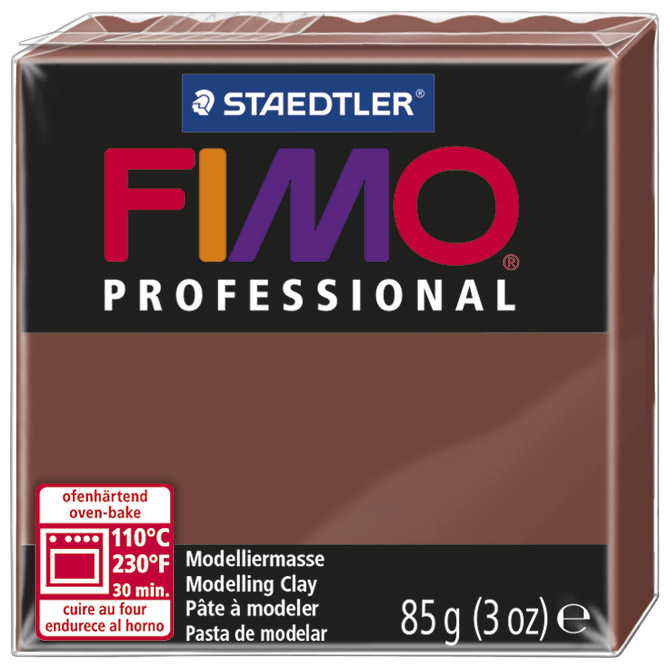Masa za modeliranje   85g Fimo Professional Staedtler 8004-77 boja čokolade Cijena