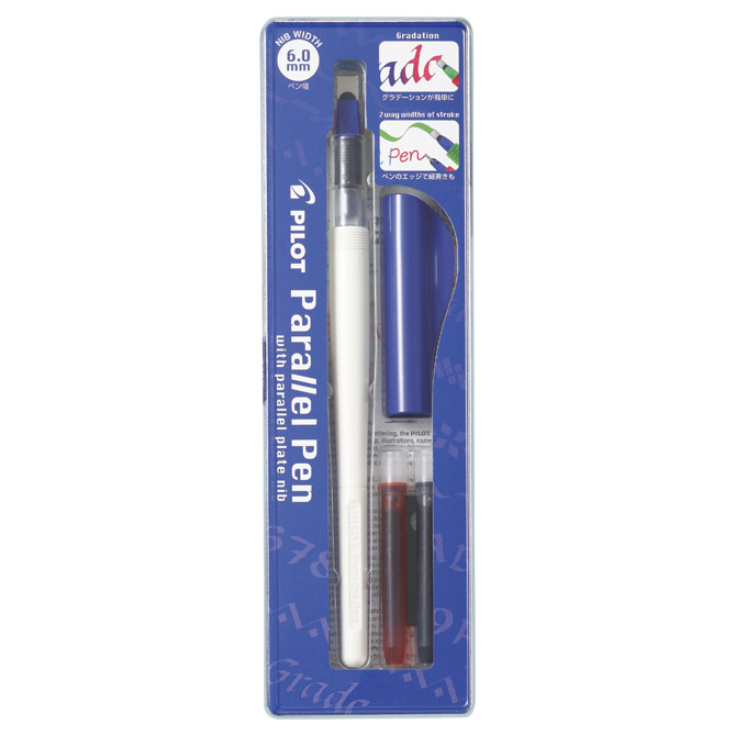Nalivpero za kaligrafiju 6,0mm set Parallel pen Pilot FP3-60-SSN sivo/plavo Cijena