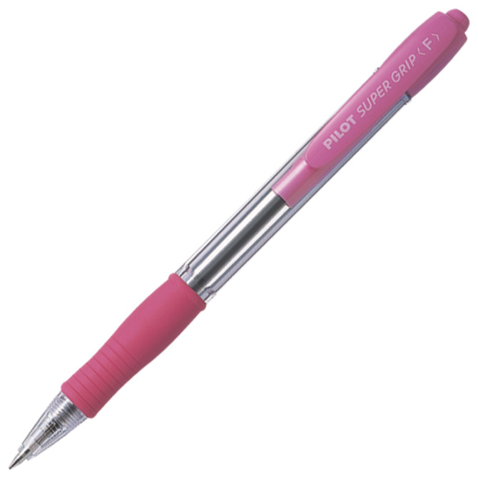 Olovka kemijska Super Grip Pilot BPGP-10R-F-P roza Cijena