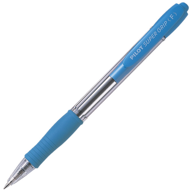 Olovka kemijska Super Grip Pilot BPGP-10R-F svijetlo plava Cijena