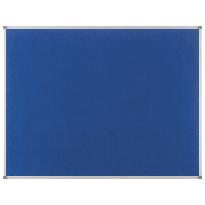 Ploča pluto/tkanina  90x60cm jednostrana aluminijski okvir Nobo 1900915 plava Cijena