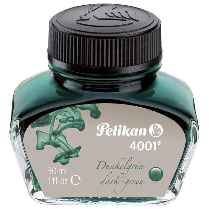 Tinta za nalivpero bočica 30ml 4001 Pelikan 300056 tamno zelena Cijena