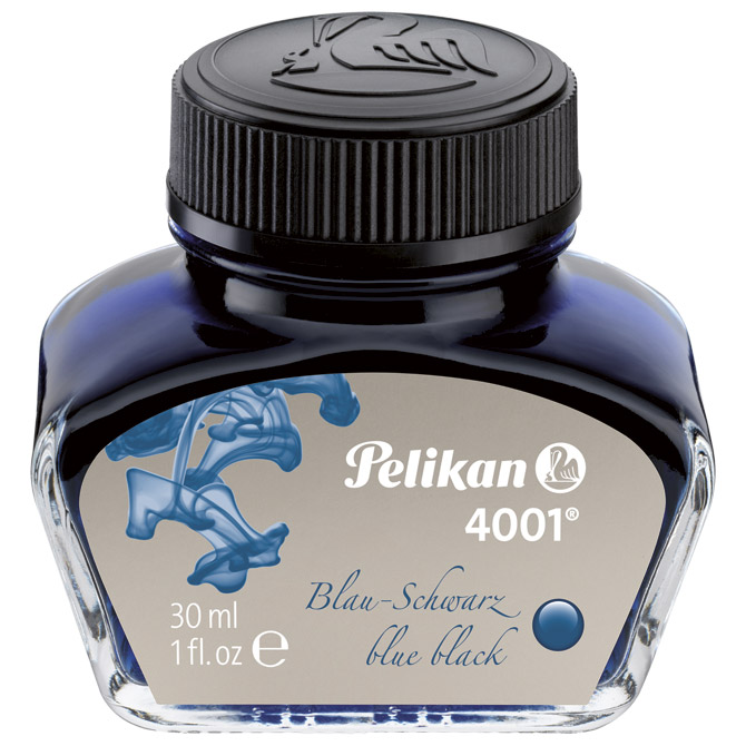 Tinta za nalivpero bočica 30ml-za trajne dokumente 4001 Pelikan 301028 crno/plava Cijena
