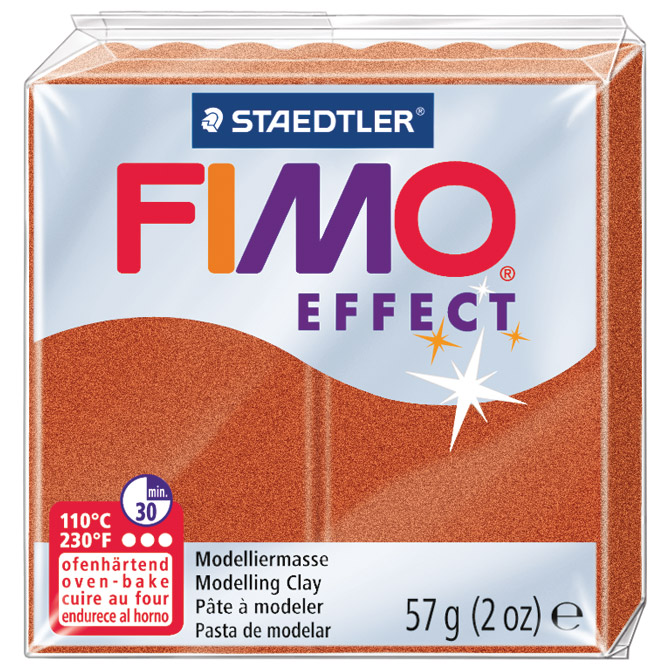 Masa za modeliranje   57g Fimo Effect Staedtler 8020-27 metalik bakrena Cijena
