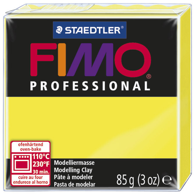 Masa za modeliranje   85g Fimo Professional Staedtler 8004-1 limun žuta Cijena
