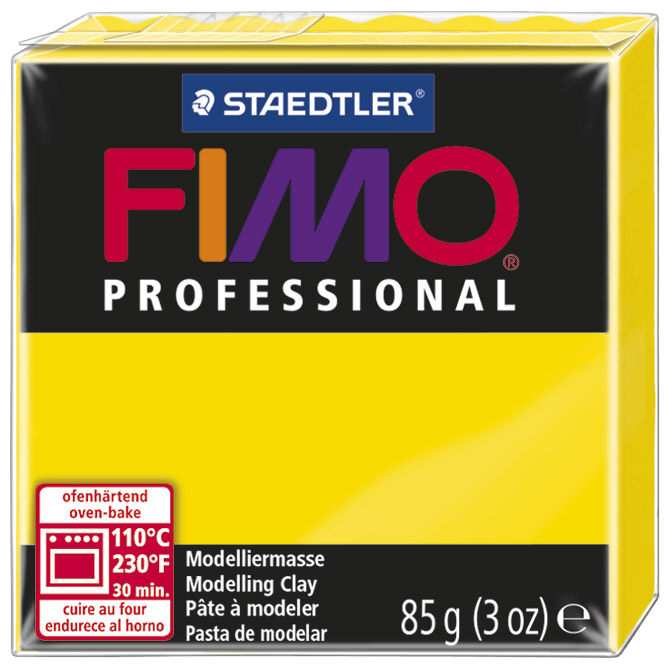 Masa za modeliranje   85g Fimo Professional Staedtler 8004-100 žuta Cijena