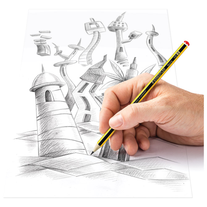 Stalak s olovkama grafitnim Noris HB pk100 Staedtler 120HBCA1 P Cijena