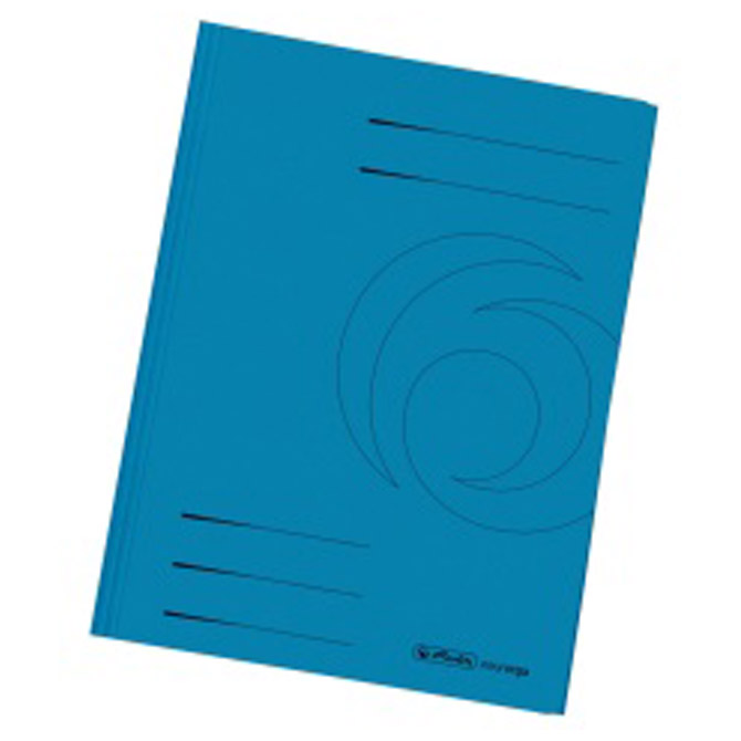 Fascikl klapa karton reciklirani A4 Herlitz 11076452 plavi Cijena