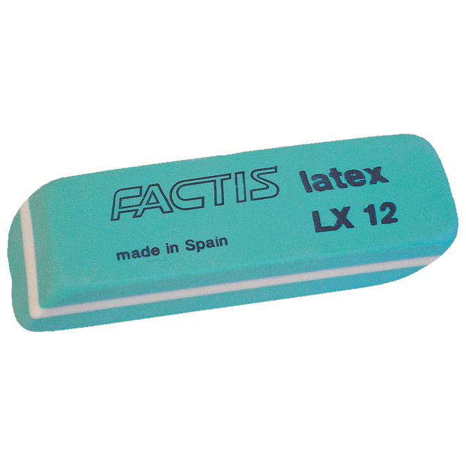 Gumica plastična LX12 soft Factis zelena-KOMAD Cijena