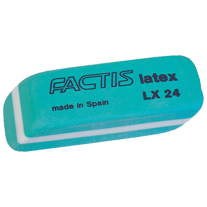 Gumica plastična LX24 soft Factis zelena-KOMAD Cijena
