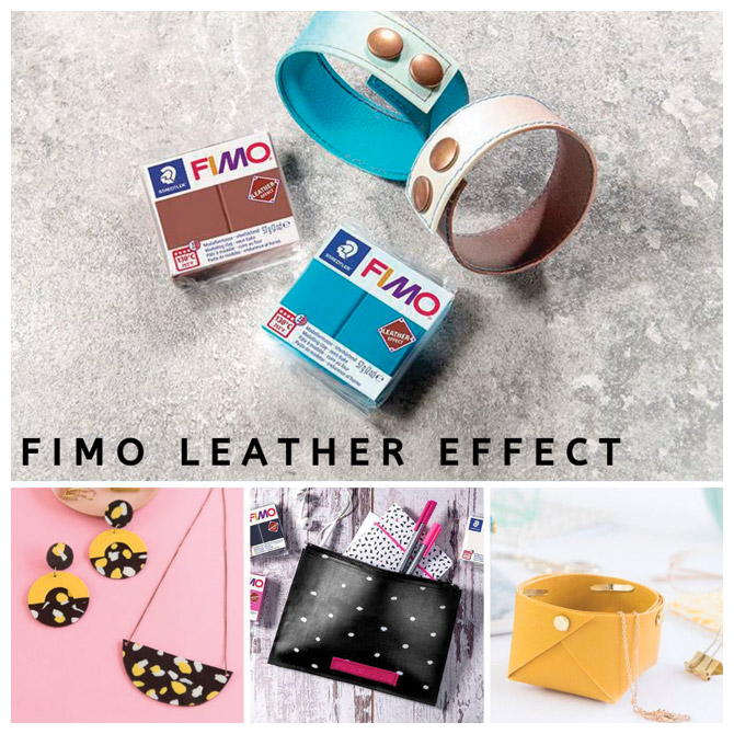 Masa za modeliranje   57g Fimo Effect Leather-effect Staedtler 8010-249 crvena (lubenica)!! Cijena