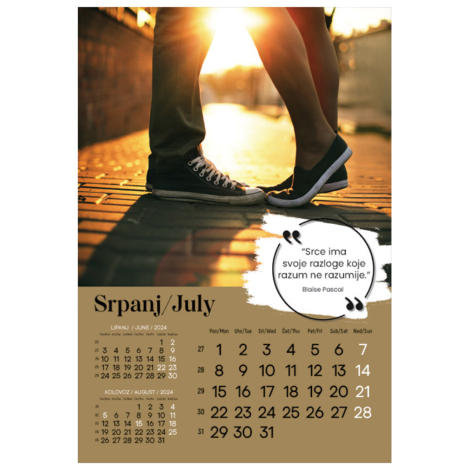 Kalendar “Zrnce mudrosti” 13 listova, spirala!! Cijena