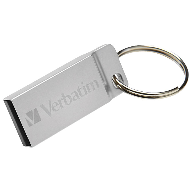 Memorija USB 64GB 2.0 Metal Executive Verbatim 98750 srebrna blister Cijena