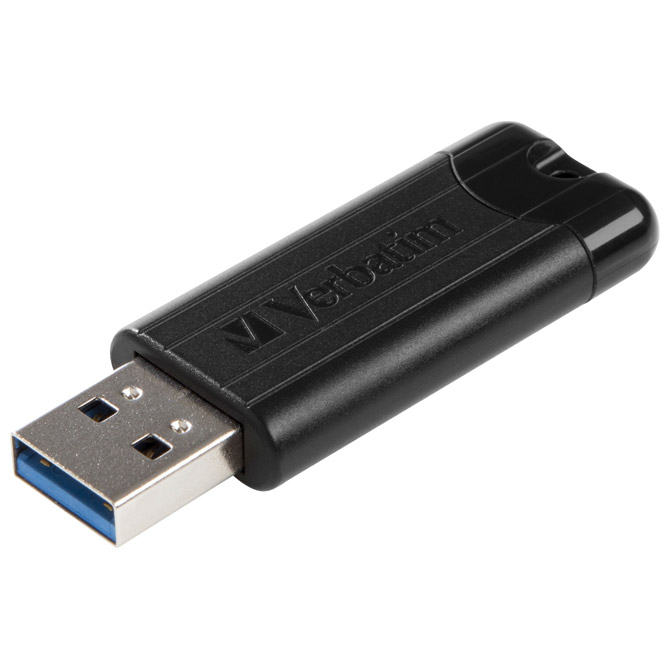 Memorija USB 16GB 3.0 PinStripe Verbatim 49316 crna blister Cijena