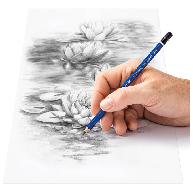 Olovka grafitna pk5+kist u metalnoj kutiji Mars Lumograph aquarell DesignJourney Staedtler 100A G6!! Cijena