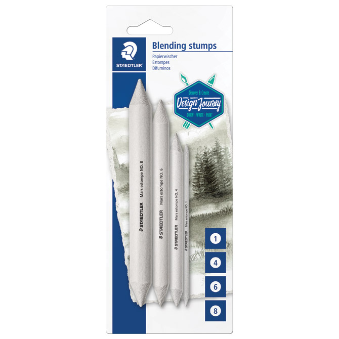 Olovke za sjenčanje Design Journey pk4 Staedtler 5426-S BK4 bijela blister Cijena